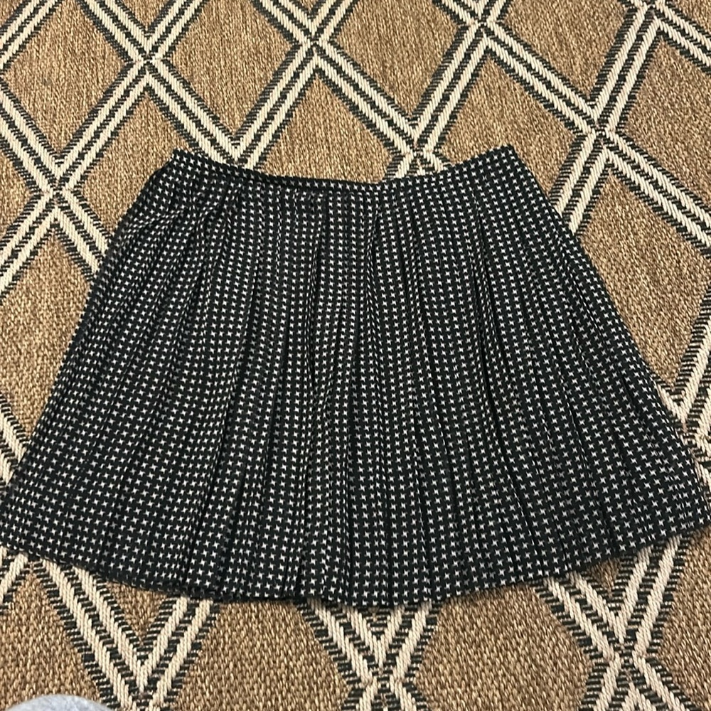 Madewell pleated mini skirt